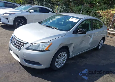 2014 Nissan Sentra Sv z USA, uszkodzony, nr VIN 3N1AB7AP6EY219757
